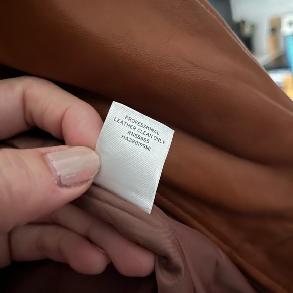 Halogen leather jacket - Picture 8 of 8